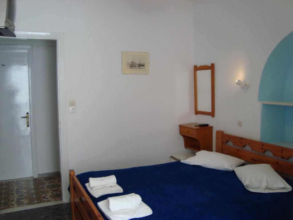 Vakhos Hotell Naxos City Rom bilde