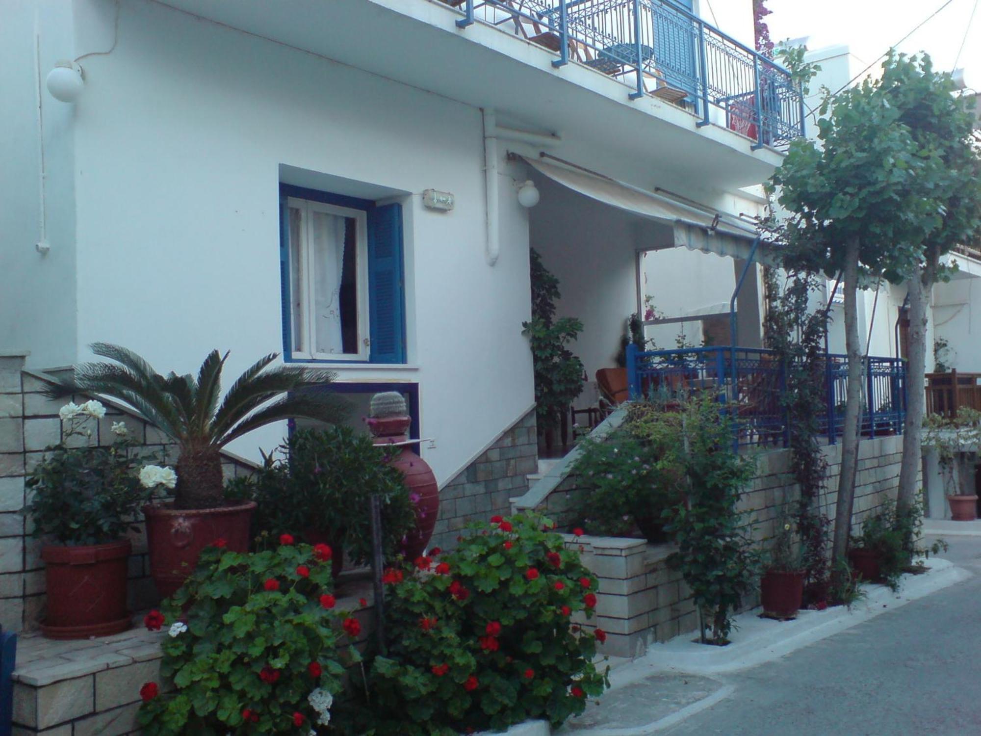 Vakhos Hotell Naxos City Eksteriør bilde