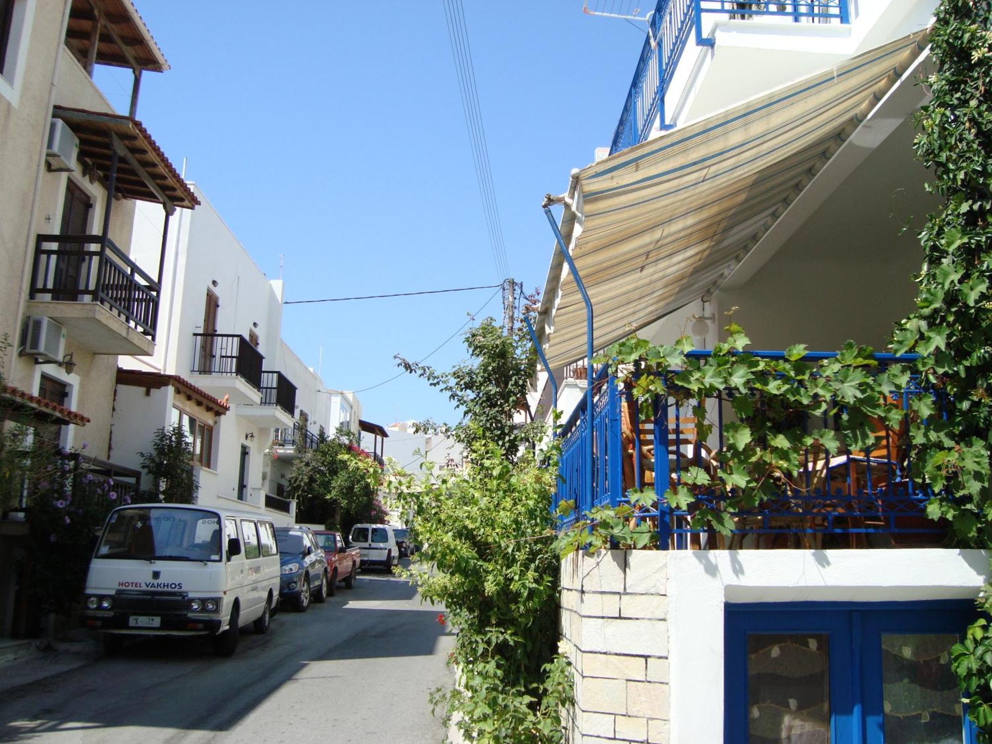 Vakhos Hotell Naxos City Eksteriør bilde